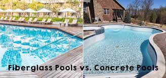 Fiberglass vs. Concrete Pools
